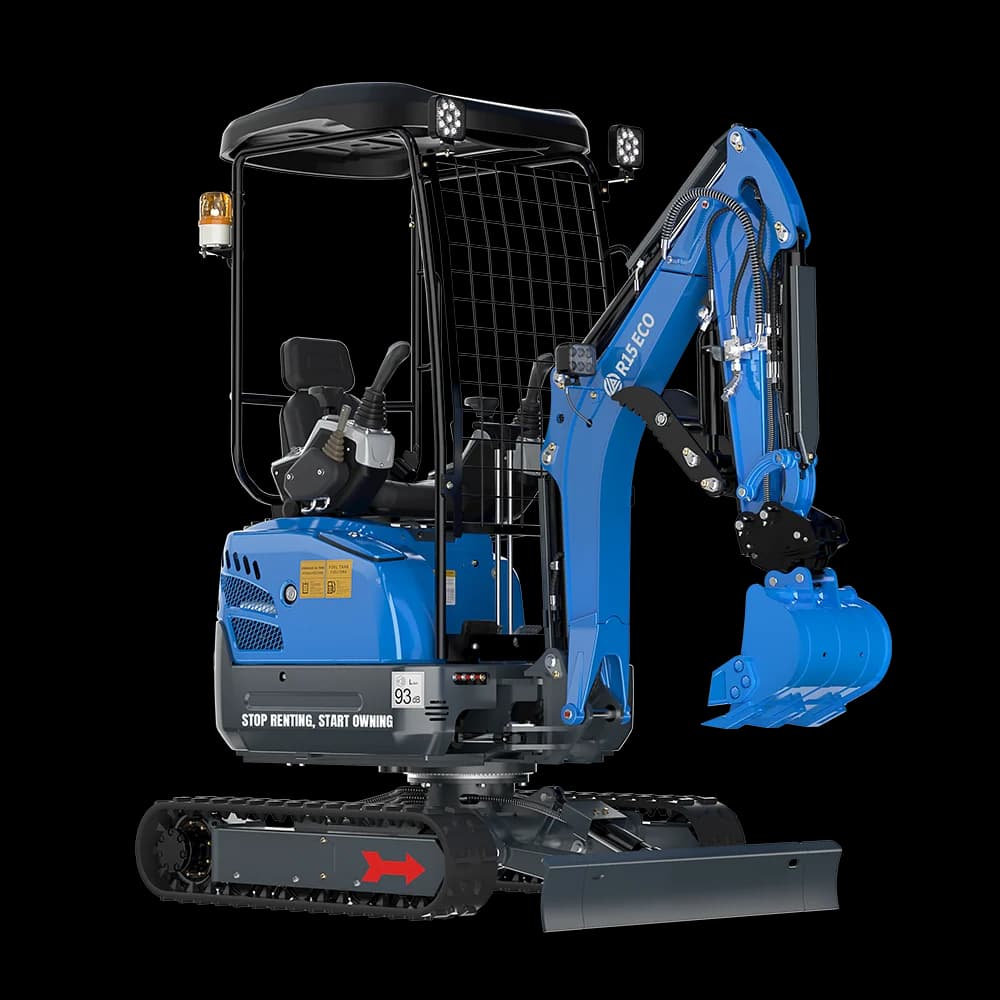 Rippa R15 excavadora con cabina