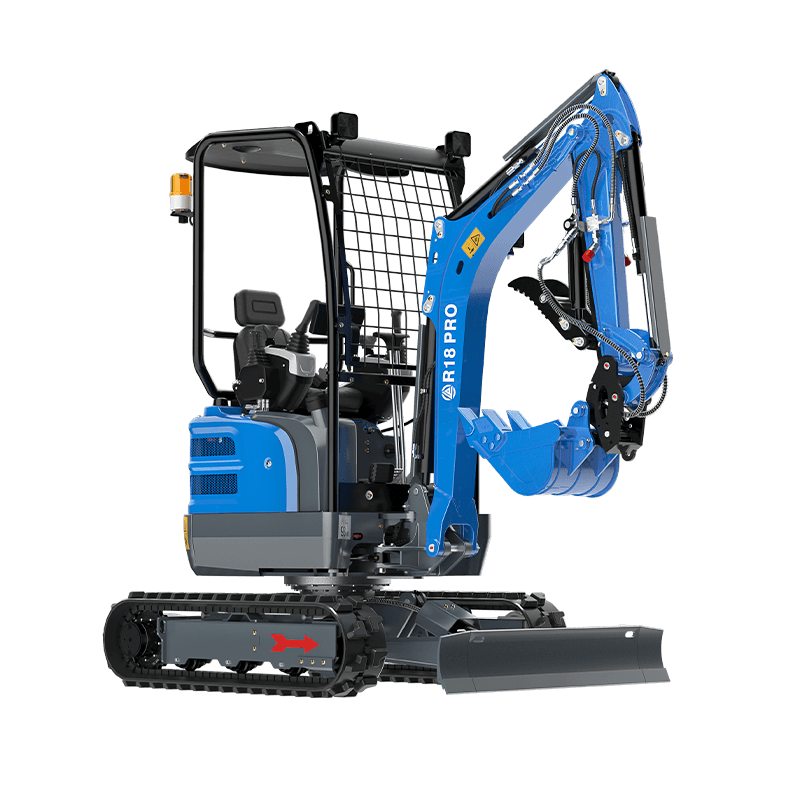 R18 — Miniexcavadora — Maquinaria Rippa