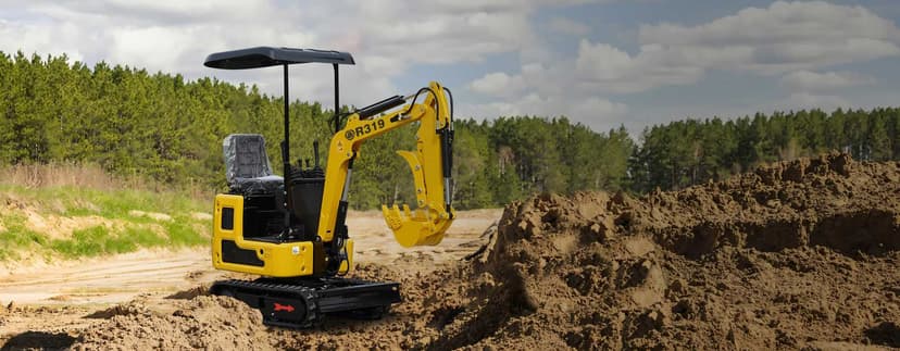 R319 — Miniexcavadora — Maquinaria Rippa