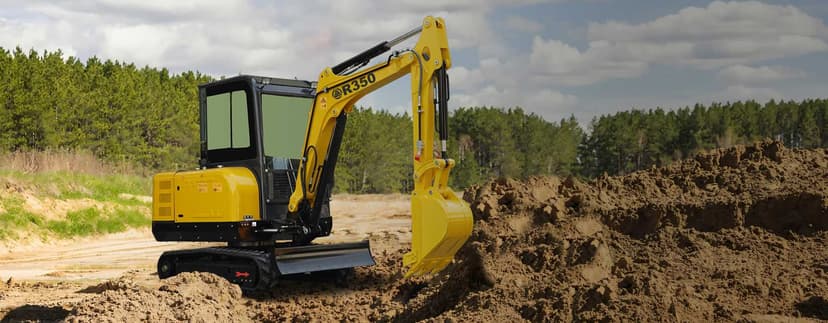 R350 — Miniexcavadora — Maquinaria Rippa